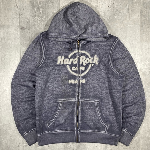 Hard Rock Cafe Other - Y2k Hard Rock Cafe Zip-Up Hoodie